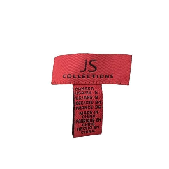 JS Collections Sheer Formal Dress Layered Gown Prom Dance Date Night - Picture 7 of 12